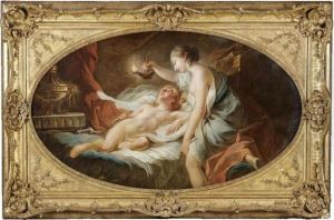 Psyche Contemplating The Sleeping Cupid
