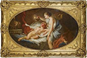 Psyche Contemplant L'amour Endormi Psyche Contemplant L'amour Endormi