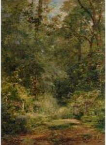 Sur Panneau Signee En Bas Adroite by Eugene Berthelon