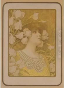 Sarah Bernhardt by Paul Emile Berthon