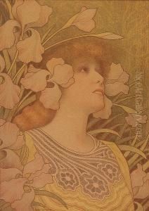 Sarah Bernhardt by Paul Emile Berthon