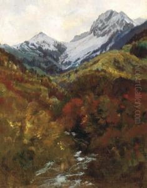 A Mountain Landscape - view 1