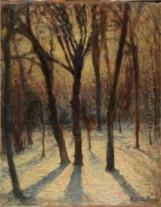 Boschetto Nella Neve by Mario Bertola