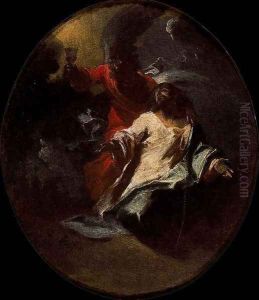 The Agony of Christ in the Garden by Giuseppe Bazzani