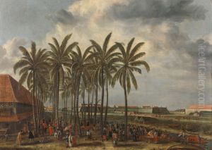 The Castle of Batavia, Seen from Kali Besar West 1656