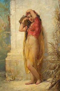 Harem Girl with Tambourine by Joseph Bernard