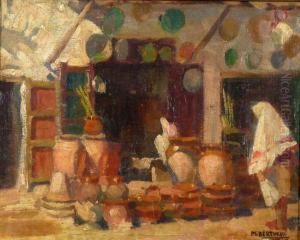 "puesto De Ceramica En El Zoco"