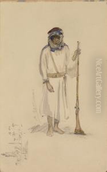 Soldado Arabe (anverso) Personajes A Caballo (reverso) - view 1