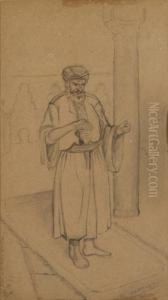 Personaje Arabe Con Turbante by Mariano Bertuchi Nieto