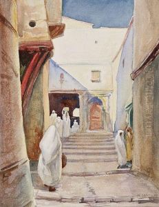 Calle De Xauen by Mariano Bertuchi Nieto