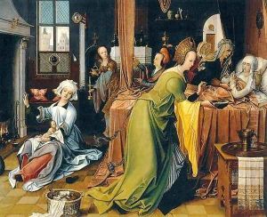 Birth of the Virgin by Jan de Beer