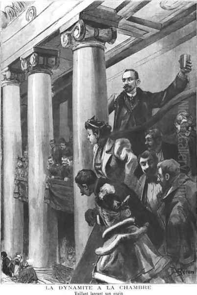 Dynamite Explodes in the Chamber of Deputies in Paris, December 1893 - view 1