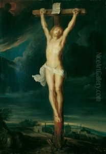 Christus Am Kreuz. by Balthasar Beschey