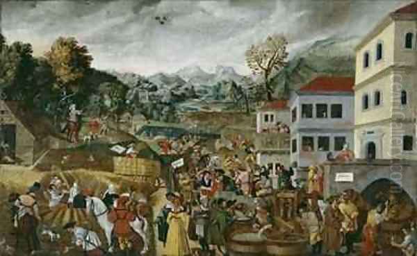 'Augsburger Monatsbilder' July, August, September - view 1