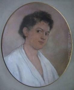 Portrait Einer Jungen by Hans Best