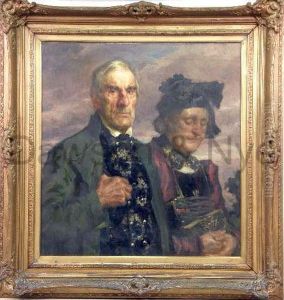 Depicting A Man And Woman by Hans Best