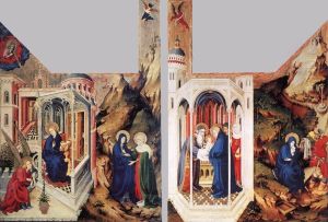 The Dijon Altarpiece 1393-99 by Melchior Broederlam