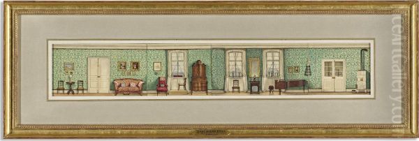 The Reception Rooms In The Sargs' First Residence In Frankfurt - view 1