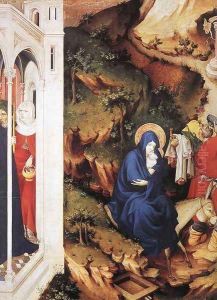 The Flight into Egypt by Melchior Broederlam