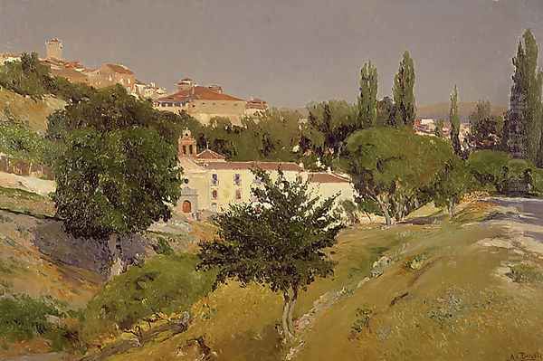 Paisaje con el Convento de Santo Espíritu de Segovia (Landscape with the Convento de Santo Espíritu de Segovia) - view 1