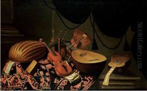 Natura Morta Con Strumenti Musicali