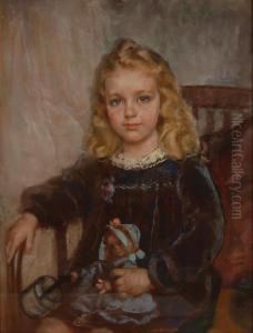 Bimba Con Giocattolo
