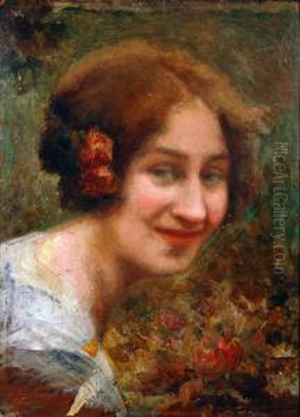 Donna Con Fiore - view 1