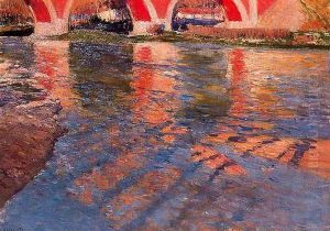 El Manzanares bajo el puente de los Franceses