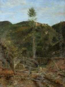 Paesaggio Ligure by Mario Giuseppe Bettinelli