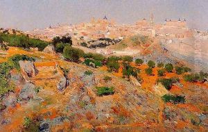 Vista de Toledo desde los Cigarrales