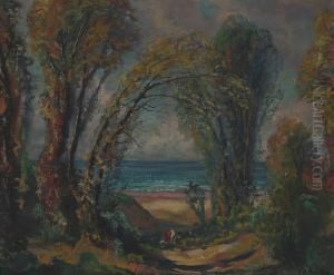 Coastal Scene by Harold Harrington Betts