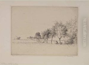 Chemin De Terre Ombrage by Jacques Beurdeley