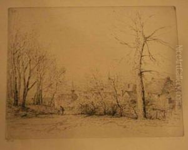 Vue De Provins Au Grand Arbre. 1951. - view 1