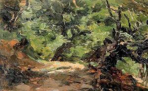 Árboles de Alsasua by Aureliano de Beruete y Moret
