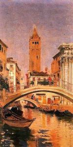 Canal de Venecia by Aureliano de Beruete y Moret
