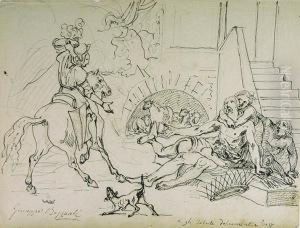 Scena Biblijna by Giuseppe Bezzuoli