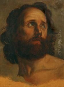 Ritratto Di Uomo
Con Barba by Giuseppe Bezzuoli