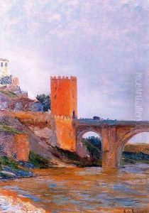 El puente de Alcántara en Toledo