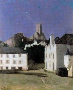 Quimperlé de noche
