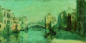 Veduta Di Venezia by Pieretto Bortoluzzi Bianco