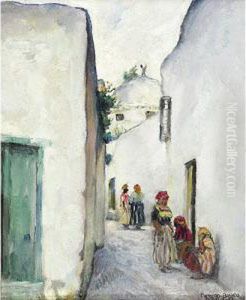 Vicolo A Tunisi by Pieretto Bortoluzzi Bianco