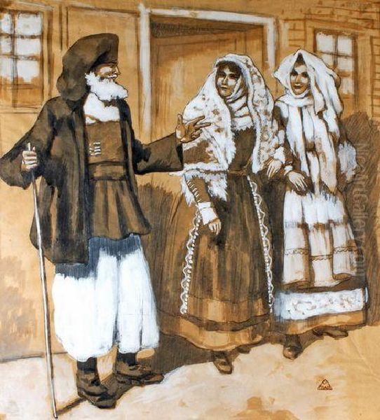 Pastori Sardi In Costume - view 1