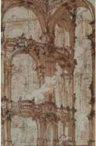 Fantaisie Architecturale by Giuseppe Galli Bibiena