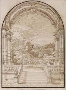 The Agony In The Garden Seen From A Loggia