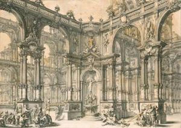 Bibiena, G. - view 1