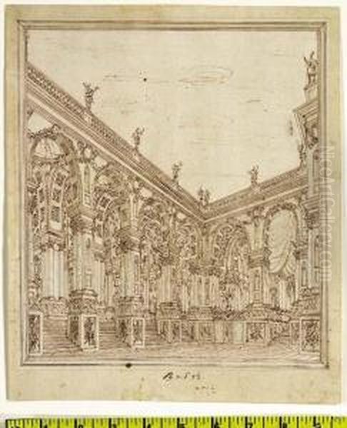 A Palace Courtyard - view 1