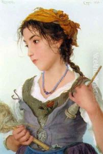 The Little Savoyards (or One of a pair) by Adriano Bonifazi