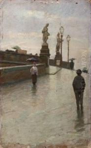 Ponte A Firenze by Silvio Bicchi