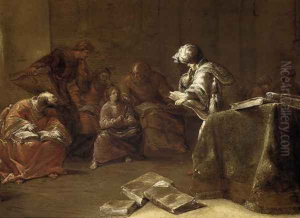 Christ among the Doctors - view 1