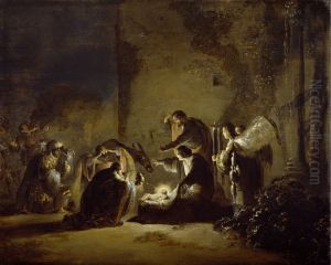 The Adoration of the Magi by Leonaert Bramer